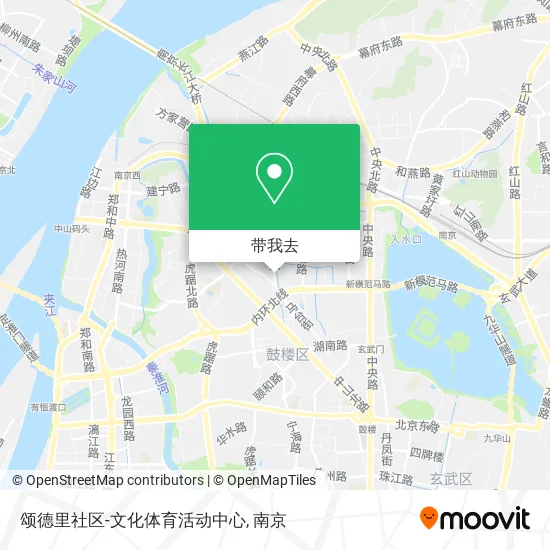 颂德里社区-文化体育活动中心地图