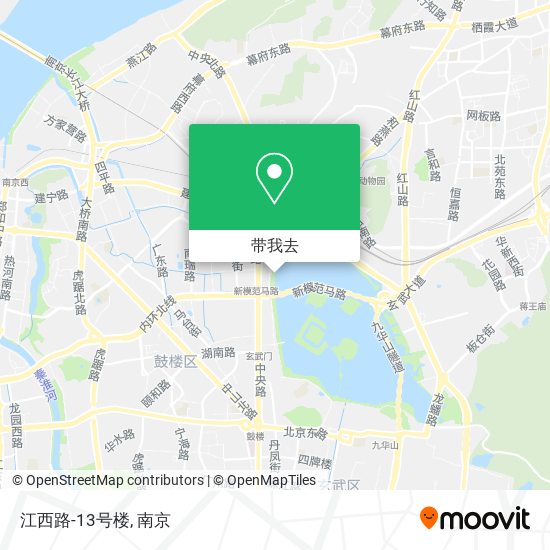 江西路-13号楼地图