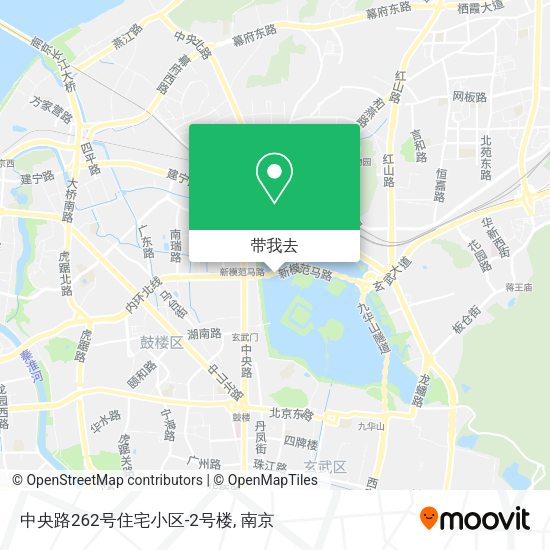 中央路262号住宅小区-2号楼地图
