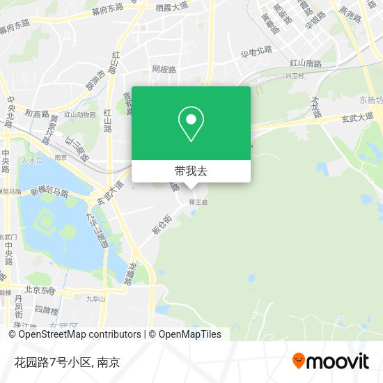 花园路7号小区地图