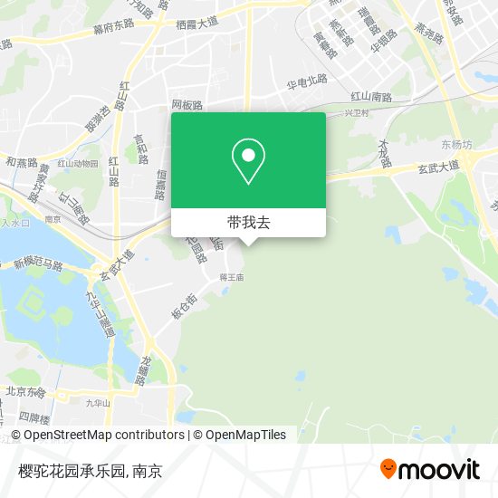 樱驼花园承乐园地图