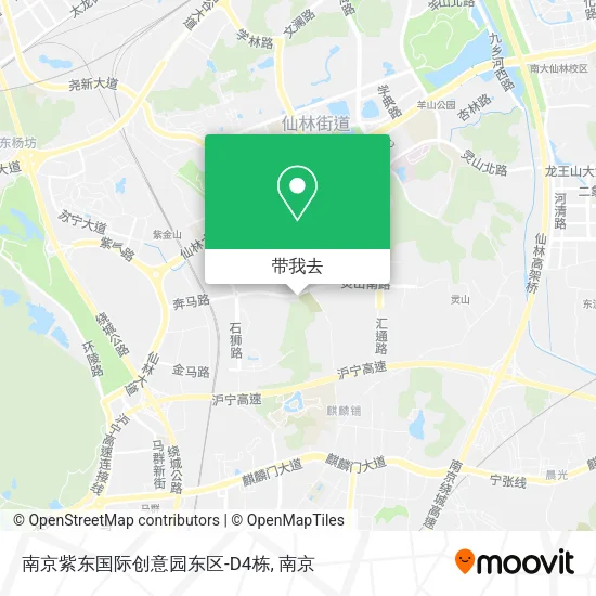 南京紫东国际创意园东区-D4栋地图