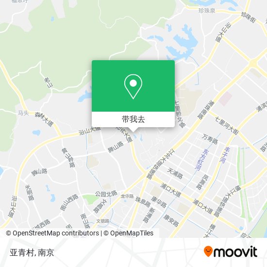 亚青村地图