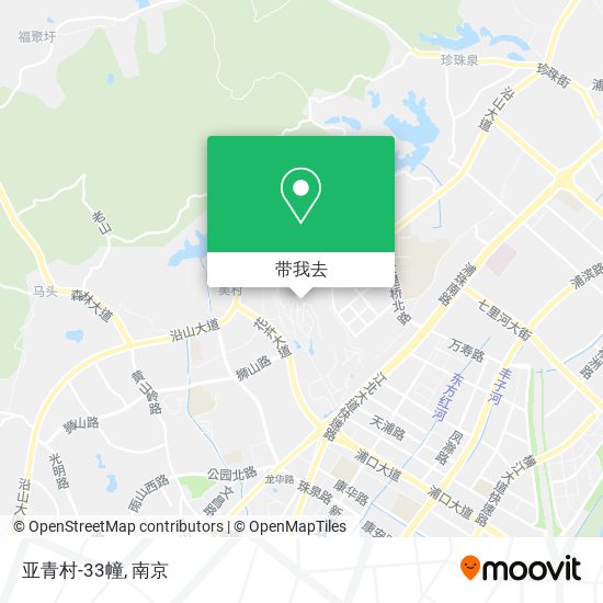 亚青村-33幢地图