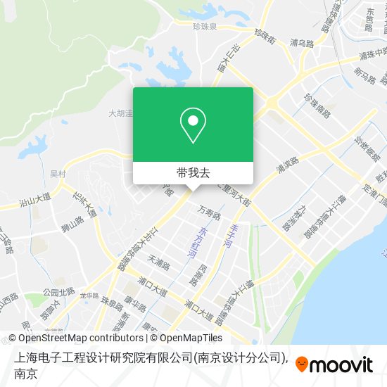 上海电子工程设计研究院有限公司(南京设计分公司)地图