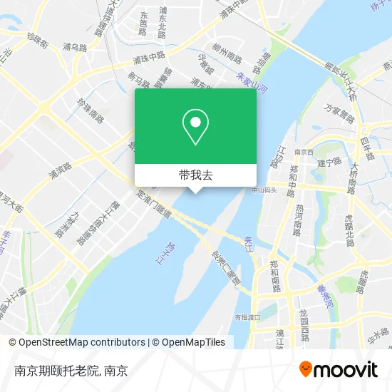 南京期颐托老院地图