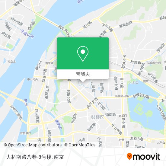 大桥南路八巷-8号楼地图