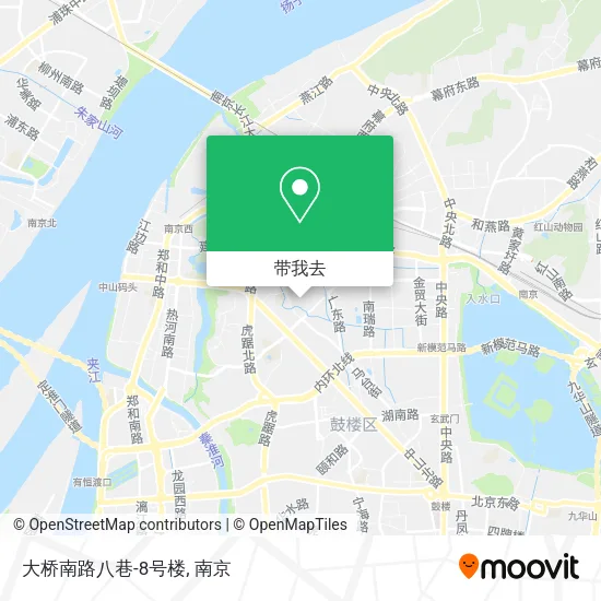 大桥南路八巷-8号楼地图