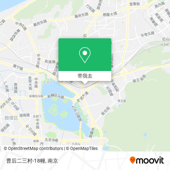 曹后二三村-18幢地图