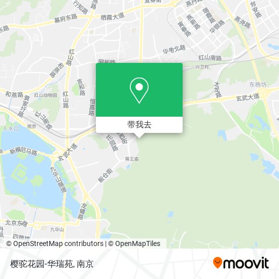 樱驼花园-华瑞苑地图