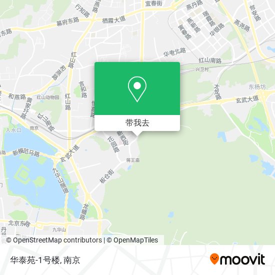 华泰苑-1号楼地图