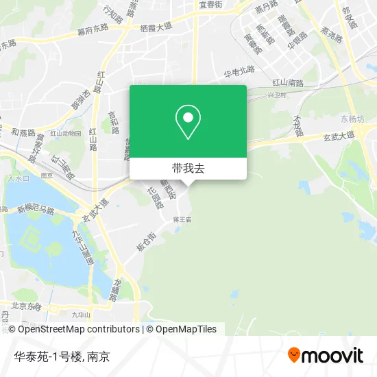 华泰苑-1号楼地图