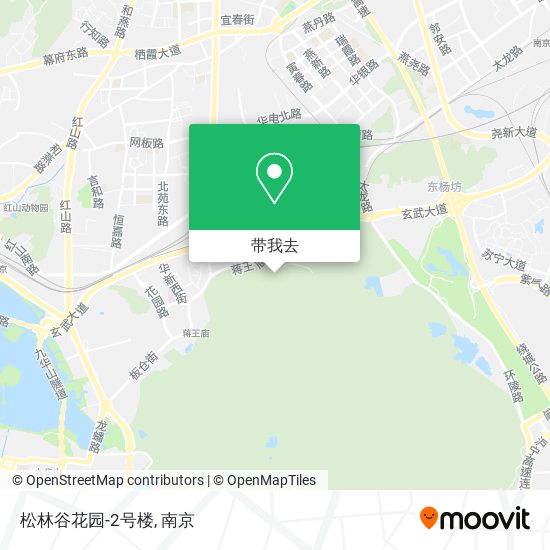 松林谷花园-2号楼地图