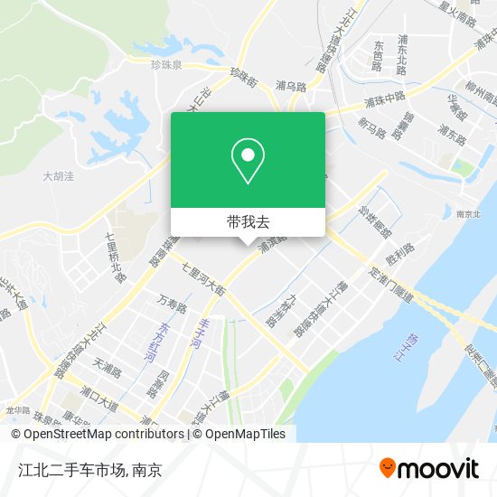 江北二手车市场地图