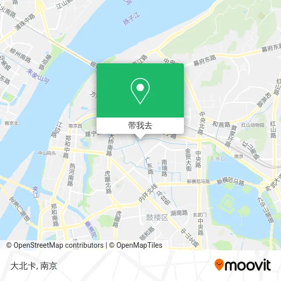 大北卡地图