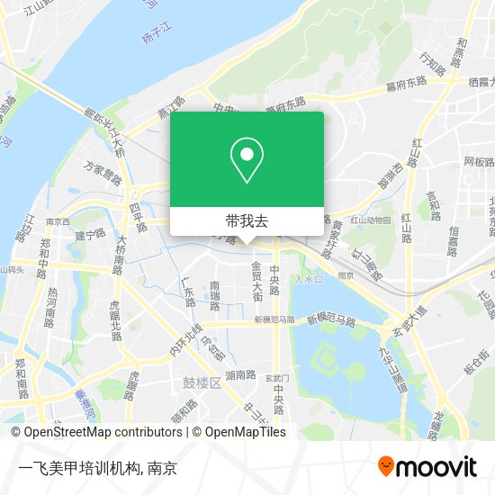 一飞美甲培训机构地图