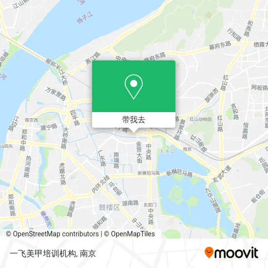 一飞美甲培训机构地图
