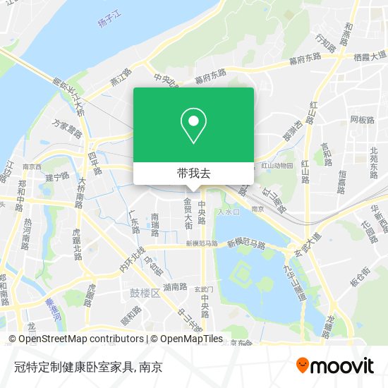 冠特定制健康卧室家具地图