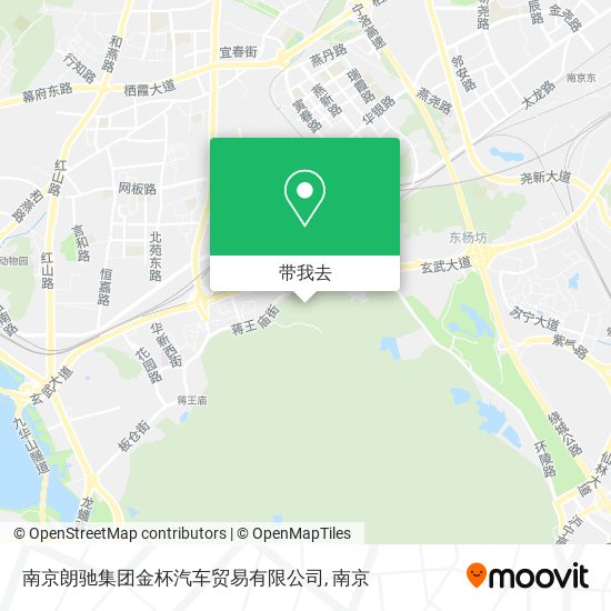 南京朗驰集团金杯汽车贸易有限公司地图