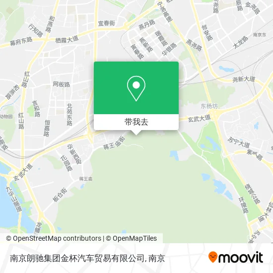 南京朗驰集团金杯汽车贸易有限公司地图