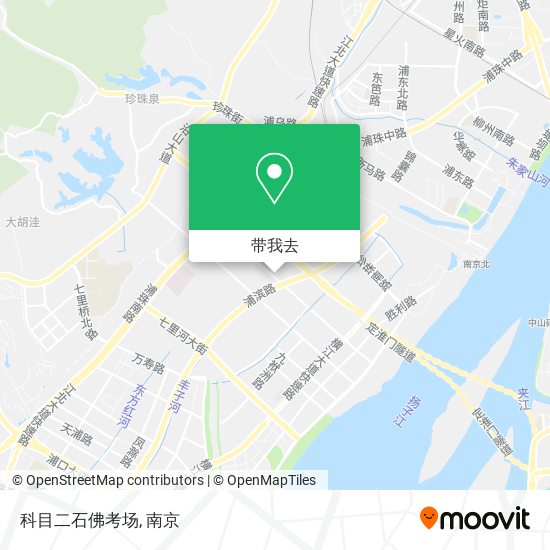 科目二石佛考场地图