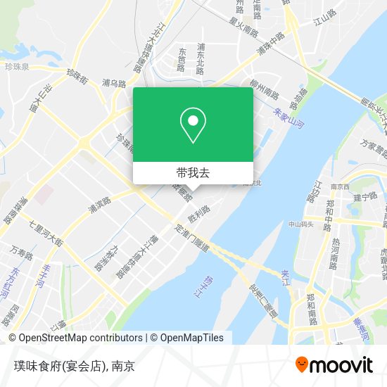 璞味食府(宴会店)地图