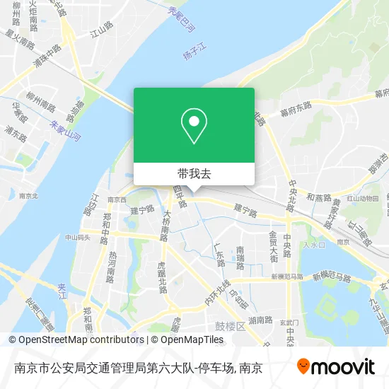 南京市公安局交通管理局第六大队-停车场地图