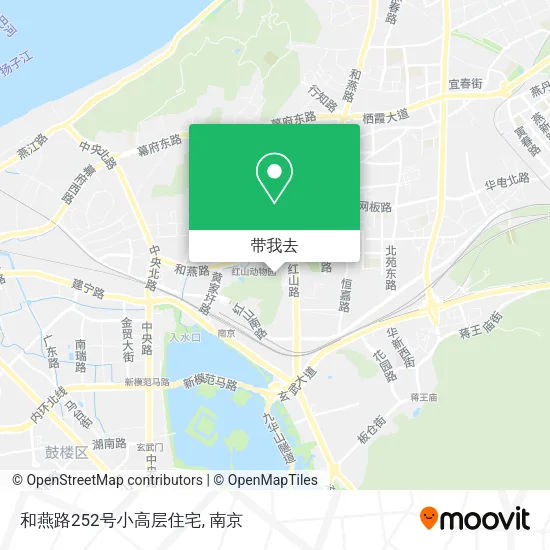 和燕路252号小高层住宅地图