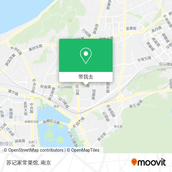 苏记家常菜馆地图