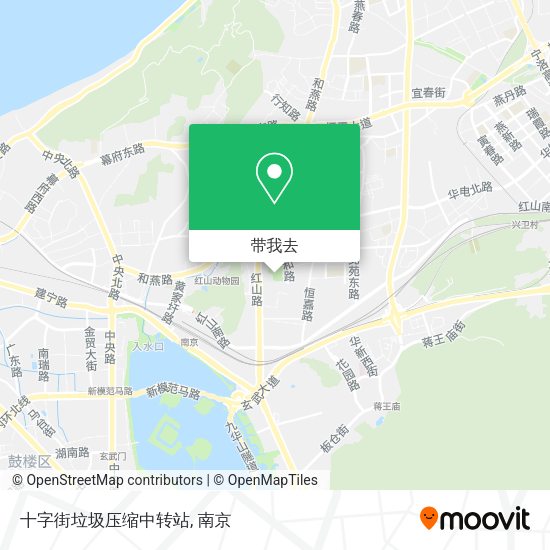 十字街垃圾压缩中转站地图