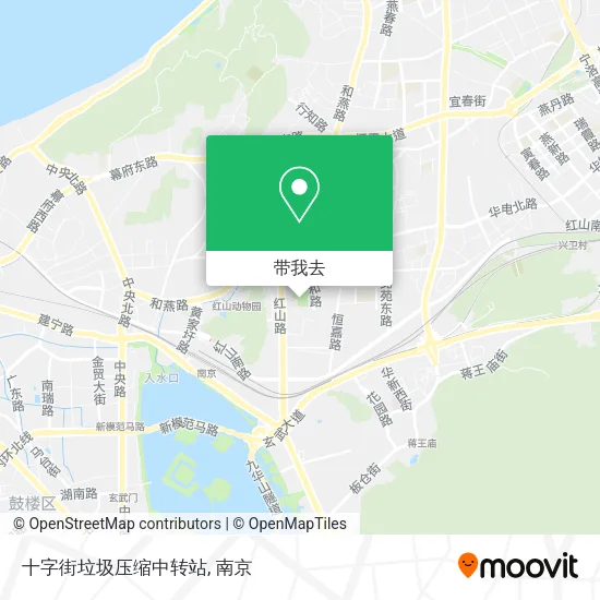十字街垃圾压缩中转站地图