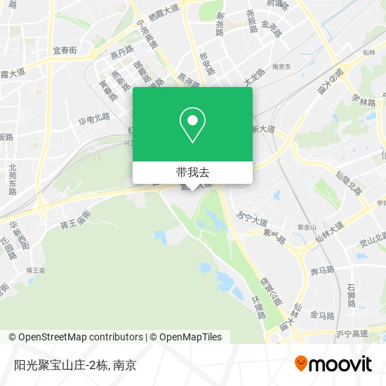 阳光聚宝山庄-2栋地图