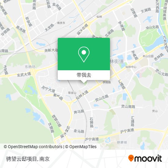 骋望云邸项目地图