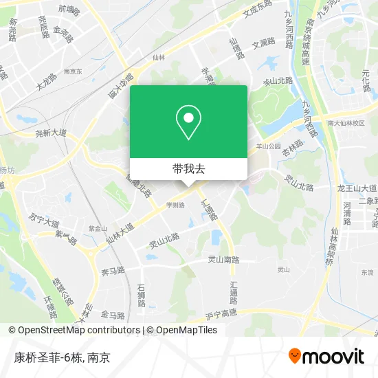 康桥圣菲-6栋地图