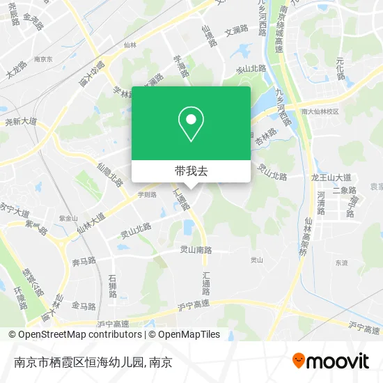 南京市栖霞区恒海幼儿园地图