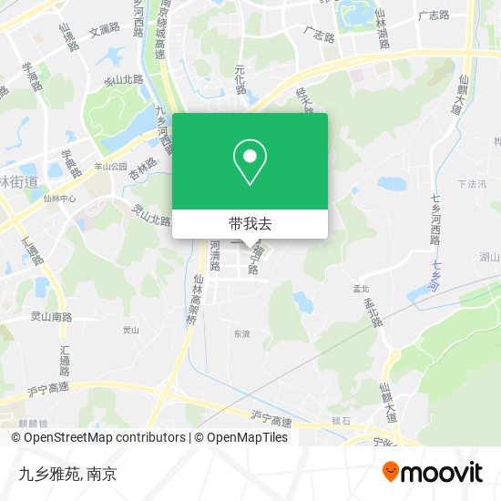 九乡雅苑地图