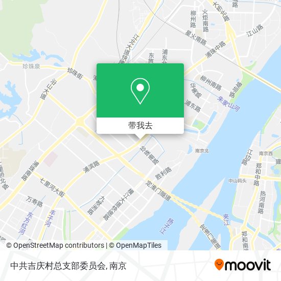 中共吉庆村总支部委员会地图