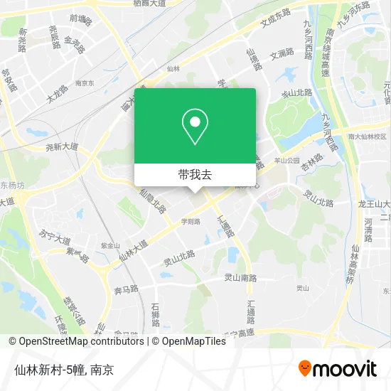 仙林新村-5幢地图