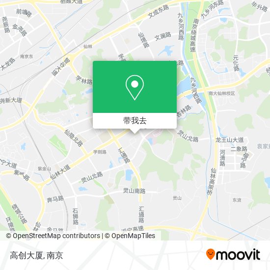 高创大厦地图