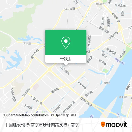 中国建设银行(南京市珍珠南路支行)地图