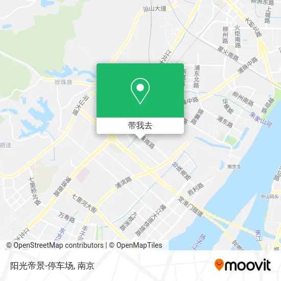 阳光帝景-停车场地图