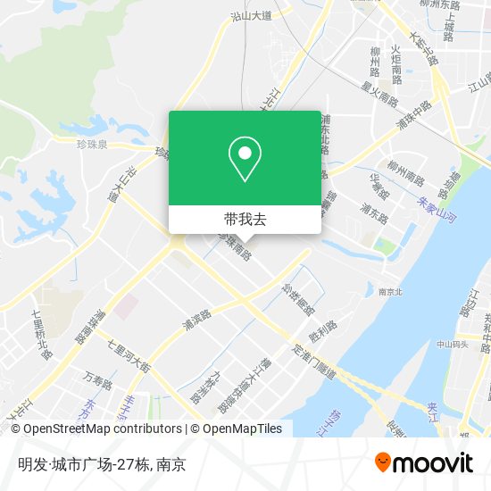 明发·城市广场-27栋地图