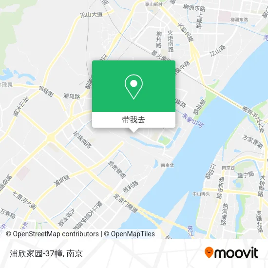 浦欣家园-37幢地图