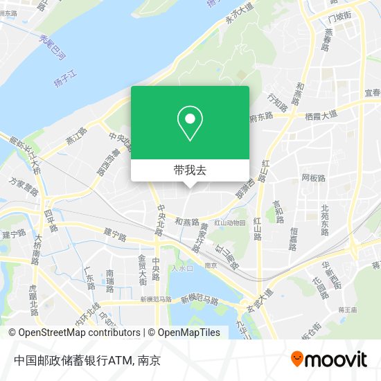 中国邮政储蓄银行ATM地图