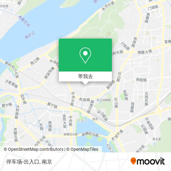 停车场-出入口地图