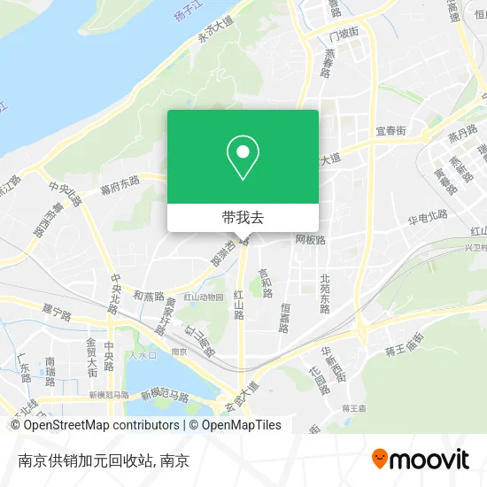 南京供销加元回收站地图