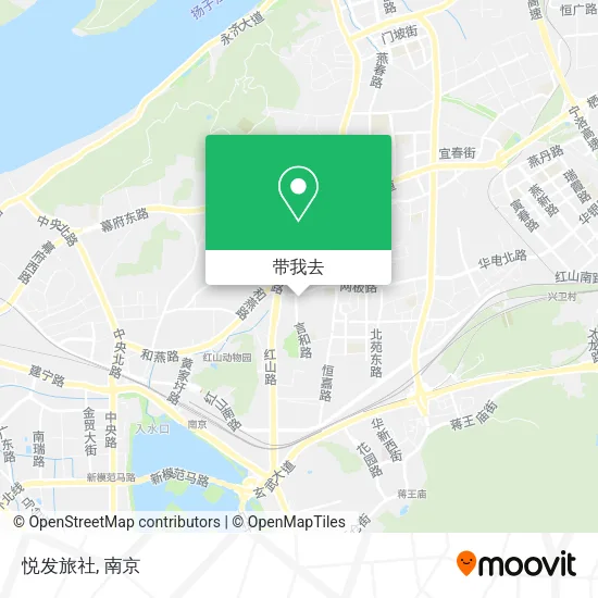 悦发旅社地图