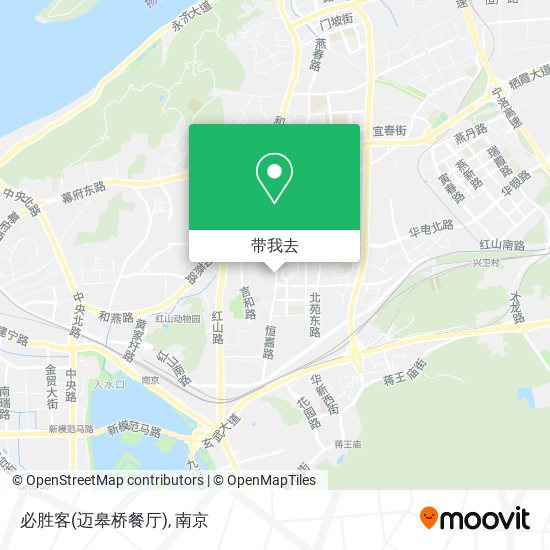 必胜客(迈皋桥餐厅)地图