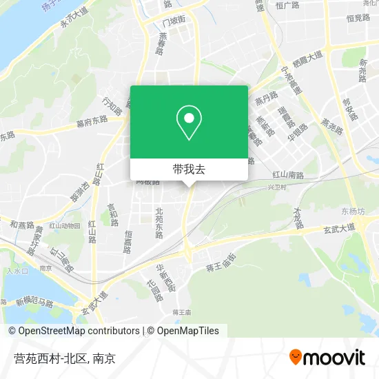 营苑西村-北区地图