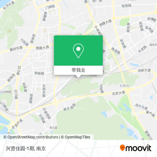 兴贤佳园-1期地图
